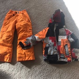Snowboarding outfit